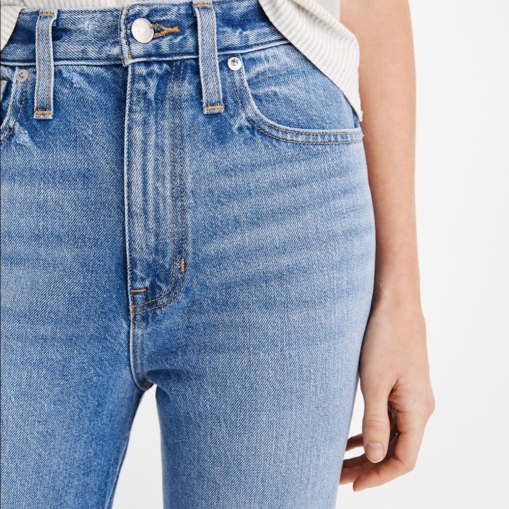 Madewell The Mom Jean Melva Wash Size 25 - Picture 4 of 10